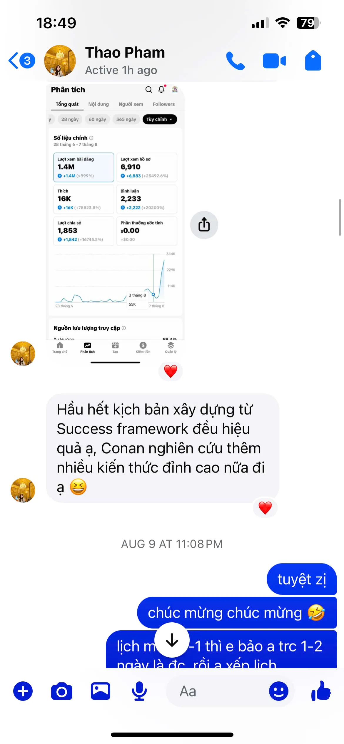 "Hầu hết kịch bản xây từ SUCCESs framework đều hiệu quả"