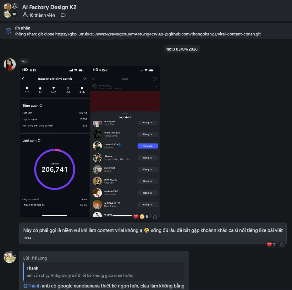 Người nổi tiếng vào tương tác content hơn 200k view Instagram
