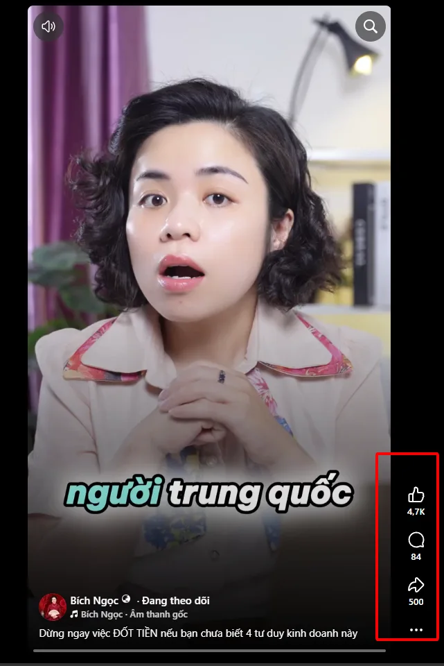 Một trong nhiều content viral của học