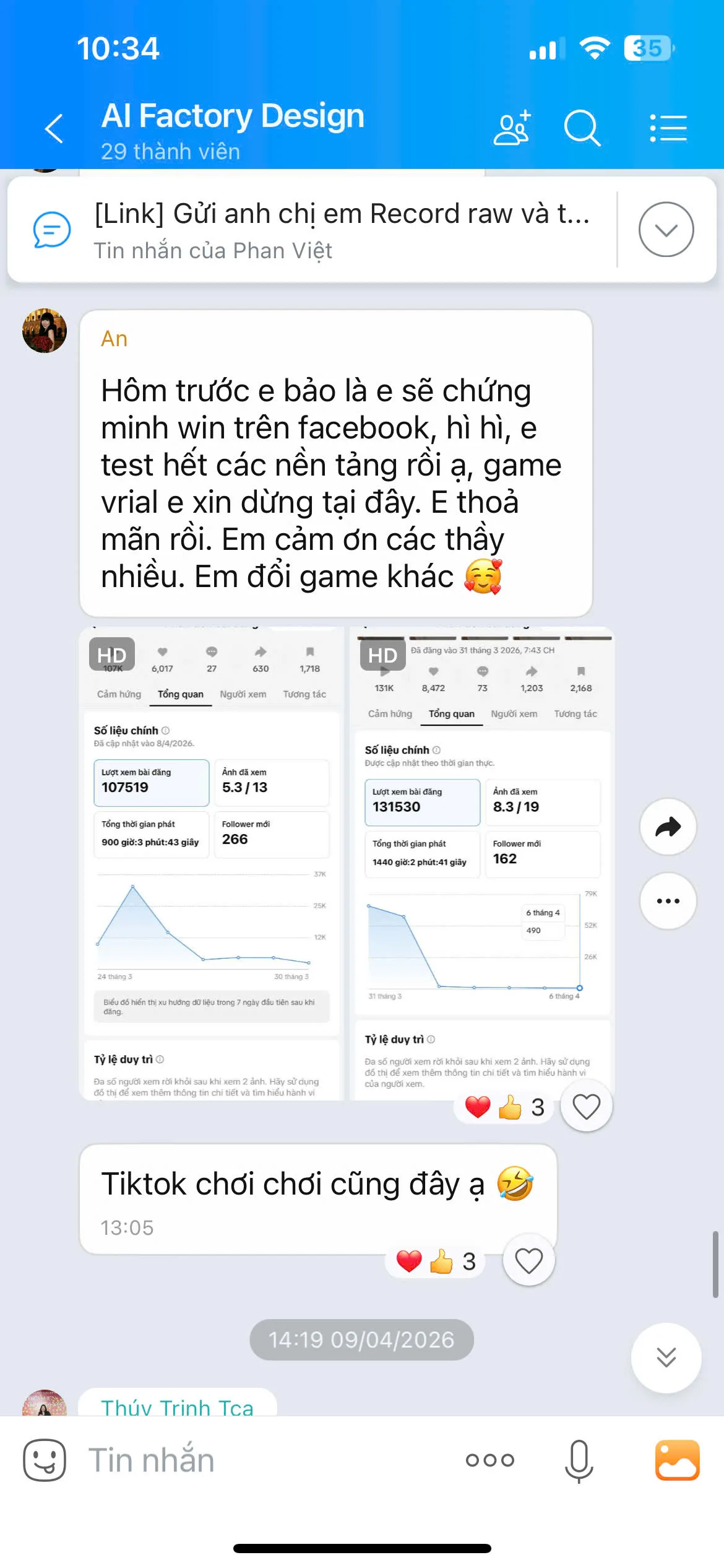 "Game Viral em xin dừng tại đây, em thỏa mãn rồi"